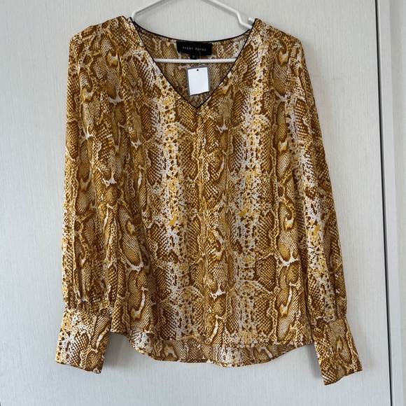 NWT trendy snakeskin look dress shirt Avery Wayne - Picture 1 of 4